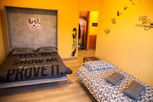 A bed or beds in a room at Casa Felice
