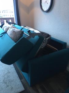 Posezení v ubytování Studio 1 cabine chalet club III refait à neuf