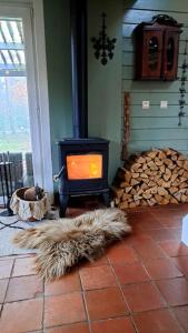 صورة لـ comfortable chalet in a unique location in forest في Essen