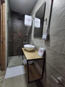 Koupelna v ubytování CoLinkHouse Hotel