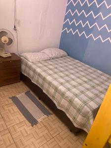 Krevet ili kreveti u jedinici u objektu Mongaguá House