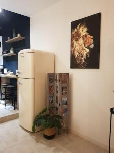 Kuchyňa alebo kuchynka v ubytovaní le J&J Appartement spacieux climatisé en centre ville