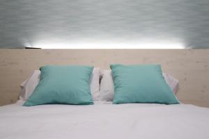 Łóżko lub łóżka w pokoju w obiekcie 205 I Posada del Mar I Encantador hostel en la playa de Gandia