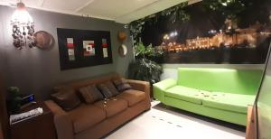 Posezení v ubytování Hostal del Aguila