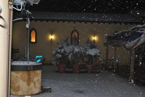 Agriturismo Borgo San Nicolao v zimě
