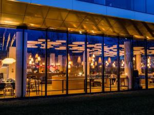 Restauracja lub miejsce do jedzenia w obiekcie Seaside Ap 650 widok na morze, parking gratis