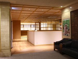 Istumisnurk majutusasutuses Hotel Yudanaka