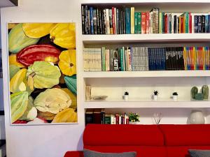 The library in Az apartmant