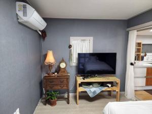 TV a/nebo společenská místnost v ubytování Goeunjeong