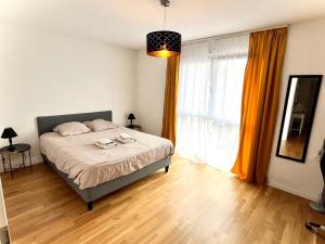 Postel nebo postele na pokoji v ubytování Cape Homes St-Sulpice
