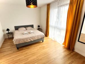 Postel nebo postele na pokoji v ubytování Cape Homes St-Sulpice