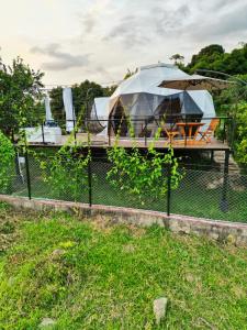 Zahrada ubytování Oasis Glamping Tena Cun Vía La Mesa Anapoima