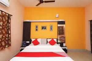 Katil atau katil-katil dalam bilik di Resort Garden Retreat