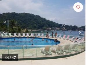 Πισίνα στο ή κοντά στο Angra inn Ap quarto e sala (temporadas) +27 φωτογραφίες
