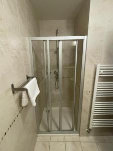 Koupelna v ubytování Penzion Adler