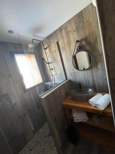 Koupelna v ubytování Appart Hôtel Le JAS