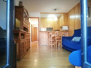 Kuchyň nebo kuchyňský kout v ubytování Apartamento Besiberri 3 situado en una planta baja y con terraza