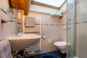 A bathroom at Niederkoflhof Wollbach