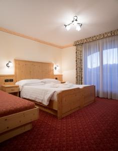 Postel nebo postele na pokoji v ubytování Hotel Crepei