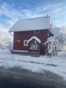 Fischer Hütte v zimě