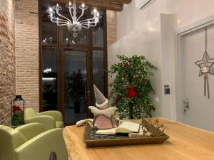 Posezení v ubytování Al Pozzo di Luce Venezia Suites