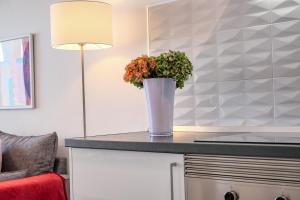 Posezení v ubytování The Ocean View Senator modern apartment