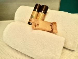 Posteľ alebo postele v izbe v ubytovaní Taphao, Studio pour 4 avec parking proche mer