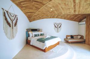 Villa Tokay - Luxury Private Villas客房内的一张或多张床位
