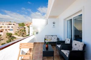 Balkón nebo terasa v ubytování 404 Colina Blanca Vista al Mar y WIFI