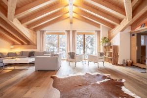 Posezení v ubytování Chalet Talisman