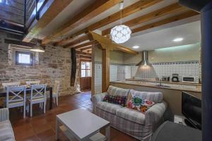 Kuchyň nebo kuchyňský kout v ubytování Casa Palacio de Mave