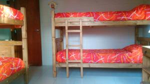 Palanda nebo palandy na pokoji v ubytování Cabañas La Herradura