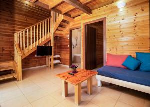 Posezení v ubytování Gan Hakramim Country Lodging