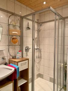 Kúpeľňa v ubytovaní Haus Haas + 37 fotografií