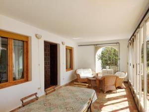 Χώρος καθιστικού στο Villa Gaviota