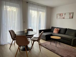 Posedenie v ubytovaní Mathias Premium Apartments
