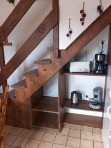 Kuchyň nebo kuchyňský kout v ubytování Chalet Lucie LE CHEVAL NOIR + 37 fotografií