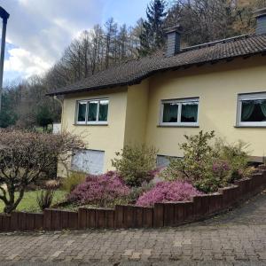 Zahrada ubytování Ferienwohnung Haseltal