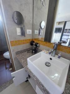 Ένα μπάνιο στο Apartaestudio Terrazas Tayrona by Travels & Nautic Colombia