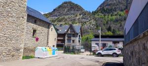 Nespecifikovaný výhled na hory nebo výhled na hory při pohledu z apartmánu + 9 fotografií