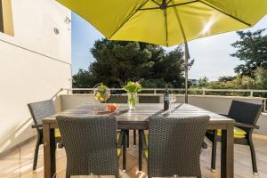 Ein Balkon oder eine Terrasse in der Unterkunft Guest House Malenica
