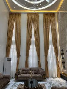 Χώρος καθιστικού στο TD’s place