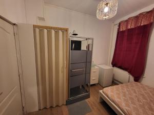 Postel nebo postele na pokoji v ubytování Calme studio