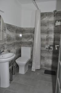 SMEŠTAJ SOLARIS kod Aqua Parka Studio Apartmani tesisinde bir banyo
