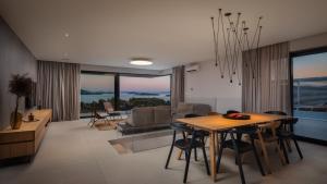Khu vực ghế ngồi tại Villa Konstanca