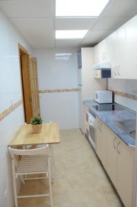 Köök või kööginurk majutusasutuses Dunas de Águilas