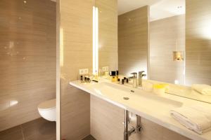 Koupelna v ubytování Hotel Hoher Freschen + 6 fotografií