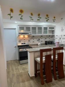 Kuchyň nebo kuchyňský kout v ubytování Villa Flor 2022