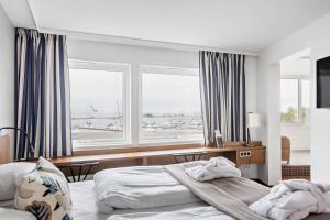 Letto o letti in una camera di Best Western Hotel Corallen