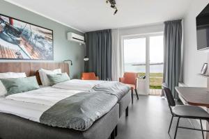 Letto o letti in una camera di Best Western Hotel Corallen